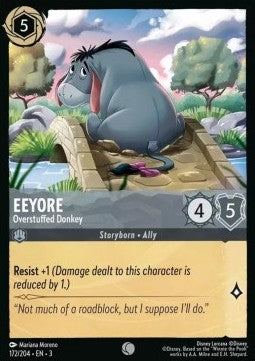 Eeyore - Overstuffed Donkey - Into the Inklands (Common) [3INK-172]