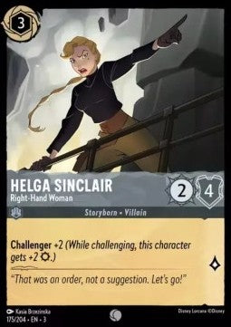 Helga Sinclair - Right-Hand Woman - Into the Inklands (Common) [3INK-175]
