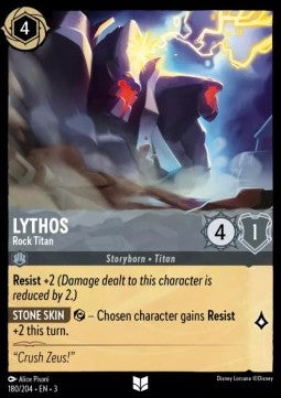 Lythos - Rock Titan - Into the Inklands (Uncommon) [3INK-180]