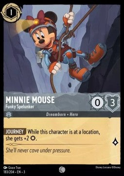 Minnie Mouse - Funky Spelunker - Into the Inklands (Common) [3INK-183]