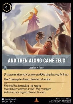 And Then Along Came Zeus (V.1) - Into the Inklands (Rare) [3INK-195]