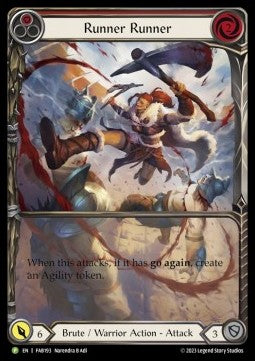 Runner Runner (Extended Art Rainbow Foil) - FAB Promos (Promo) [FAB-193]