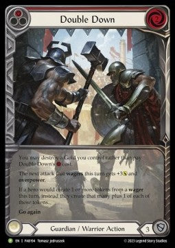 Double Down (Extended Art Rainbow Foil) - FAB Promos (Promo) [FAB-194]
