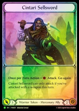 Cintari Sellsword (Extended Art Rainbow Foil) - FAB Promos (Promo) [FAB-201]