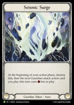 Seismic Surge (Cold Foil) - FAB Promos (Promo) [FAB-203]