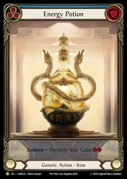 Energy Potion (Extended Art Cold Foil) - FAB Promos (Promo) [FAB-223]