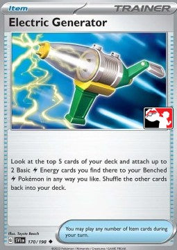 Electric Generator - Play! Pokémon Prize Pack Series Four (Promo) [PPS4-SVI 170]