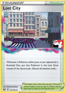 Lost City - Play! Pokémon Prize Pack Series Four (Promo) [PPS4-LOR 161]