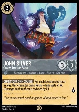 John Silver - Greedy Treasure Seeker - Promos Year 1 (Promo) [PR1-29]