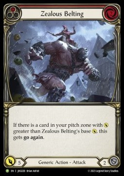 Zealous Belting (Cold Foil) - Judge Promos (Promo) [JDG-028]