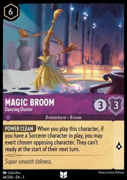 Magic Broom - Dancing Duster - Into the Inklands (Uncommon) [3INK-44]
