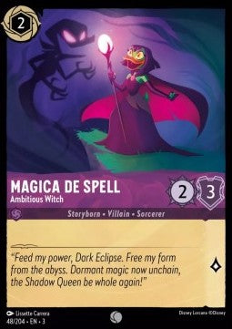 Magica De Spell - Ambitious Witch - Into the Inklands (Common) [3INK-48]