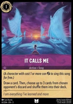 It Calls Me - Into the Inklands (Uncommon) [3INK-61]