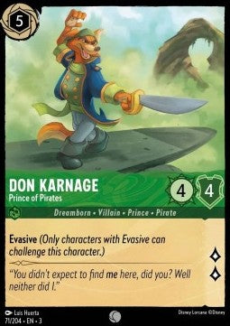 Don Karnage - Prince of Pirates - Into the Inklands (Common) [3INK-71]