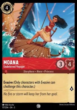 Moana - Undeterred Voyager - Into the Inklands (Common) [3INK-117]