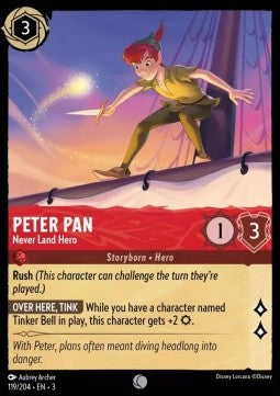 Peter Pan - Never Land Hero - Into the Inklands (Common) [3INK-119]