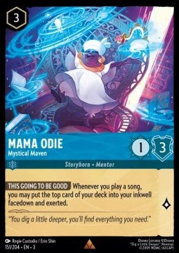 Mama Odie - Mystical Maven - Into the Inklands (Rare) [3INK-151]
