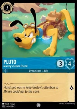 Pluto - Mickey's Clever Friend - Into the Inklands (Common) [3INK-152]