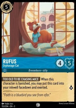 Rufus - Orphanage Cat - Into the Inklands (Common) [3INK-153]