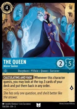 The Queen - Mirror Seeker - Into the Inklands (Uncommon) [3INK-156]