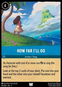 How Far I'll Go - Into the Inklands (Uncommon) [3INK-161]