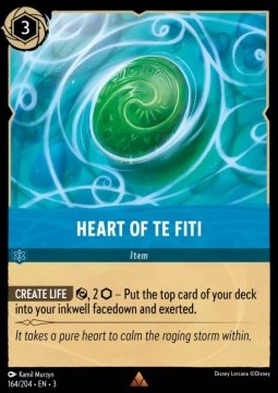 Heart of Te Fiti - Into the Inklands (Rare) [3INK-164]