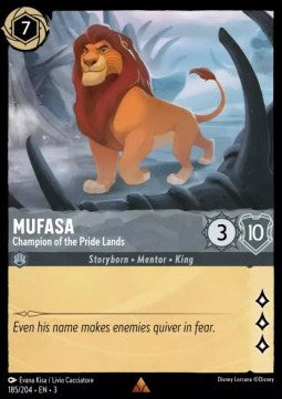 Mufasa - Champion of the Pride Lands - Into the Inklands (Rare) [3INK-185]