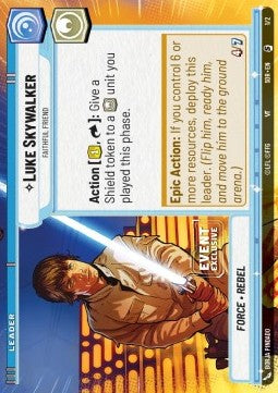 Luke Skywalker, Faithful Friend - Spark of Rebellion: Extras (Starter Deck Exclusive) [XSOR-E01]