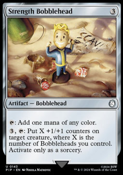 Strength Bobblehead - Universes Beyond: Fallout (Uncommon) [PIP-143]
