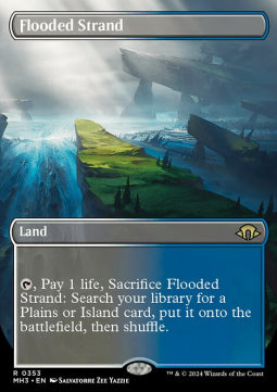 Flooded Strand (V.1) - Modern Horizons 3: Extras (Rare) [XMH3-353]