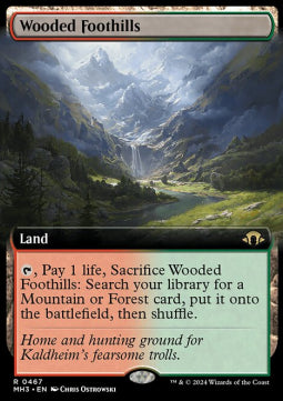 Wooded Foothills (V.3) - Modern Horizons 3: Extras (Rare) [XMH3-467]
