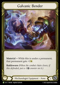 Galvanic Bender (Cold Foil Golden) - FAB Promos (Promo) [FAB-188]