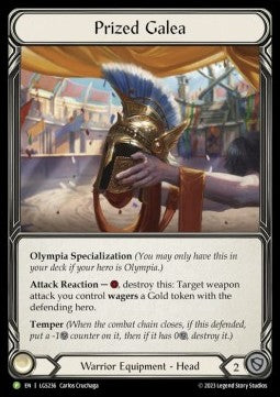 Prized Galea (Rainbow Foil) - LGS Promos (Promo) [LGS-236]