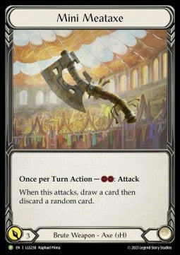 Mini Meataxe (Rainbow Foil) - LGS Promos (Promo) [LGS-238]