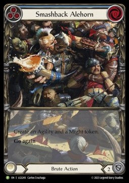 Smashback Alehorn (Extended Art Rainbow Foil) - LGS Promos (Promo) [LGS-245]