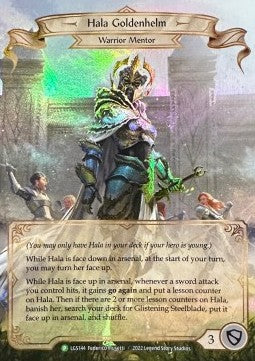 Hala Goldenhelm (Rainbow Foil) - LGS Promos (Promo) [LGS-144]