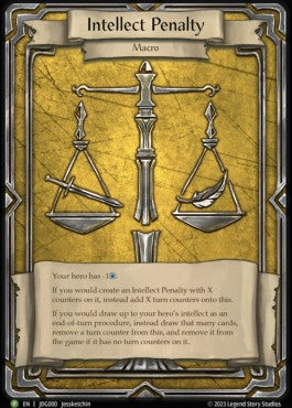 Intellect Penalty Token (Regular) - Judge Promos (Promo) [JDG-000]