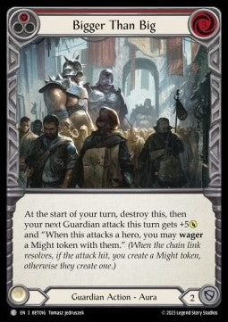 Bigger Than Big (Red) (Regular) - Heavy Hitters - Betsy Blitz Deck (Common) [BET-016]