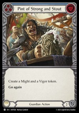 Pint of Strong and Stout (Regular) - Heavy Hitters - Betsy Blitz Deck (Common) [BET-026]