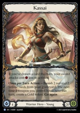 Kassai (Rainbow Foil) - Heavy Hitters - Kassai Blitz Deck (Rare) [KSI-001]