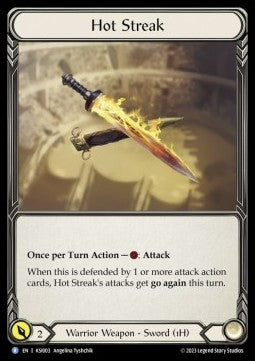 Hot Streak (Regular) - Heavy Hitters - Kassai Blitz Deck (Rare) [KSI-003]