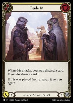 Trade In (Yellow) (Regular) - Heavy Hitters - Kassai Blitz Deck (Common) [KSI-018]