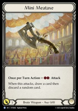 Mini Meataxe (Regular) - Heavy Hitters - Kayo Blitz Deck (Rare) [KYO-002]