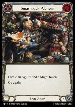 Smashback Alehorn (Regular) - Heavy Hitters - Rhinar Blitz Deck (Common) [RNR2-027]