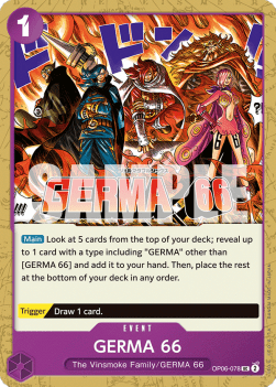 GERMA 66 (OP06-078) - Wings of the Captain (Uncommon) [OP06-078]