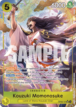 Kouzuki Momonosuke (OP06-107) (V.2) - Wings of the Captain (Alternate Art) [OP06-107]