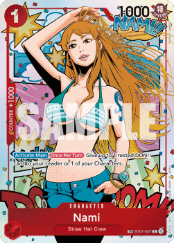 Nami (ST01-007) - Wings of the Captain (Special Rare) [OP06-ST01-007]
