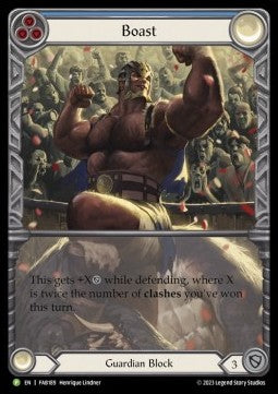 Boast (Extended Art Cold Foil) - FAB Promos (Promo) [FAB-189]