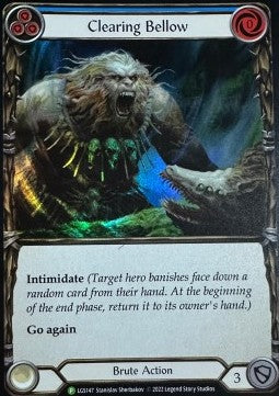 Clearing Bellow (Rainbow Foil) - LGS Promos (Promo) [LGS-147]