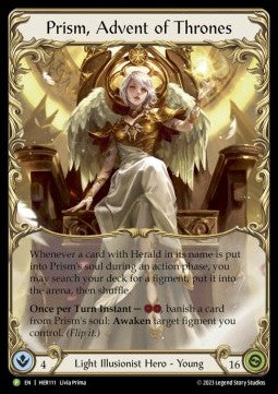 Prism, Advent of Thrones (Rainbow Foil) - Hero Promos (Promo) [HER-111]